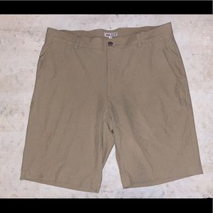 PETER MILLAR CROWN SPORT MEN'S SHACKLEFORD PERFORMANCE HYBRID SHORT | size 35
